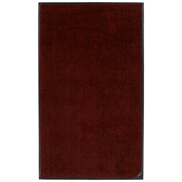 M+A MATTING 180760035  Plush Floor Mat, 3ft x 5ft, Red Pepper