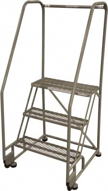 Cotterman D0920121-24 Steel Rolling Ladder: 3 Step