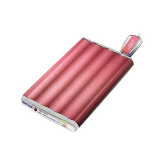 BUSLINK MEDIA DSC-500-U2 BUSlink CipherShield USB 2.0 500 GB External Hard Drive, Pink