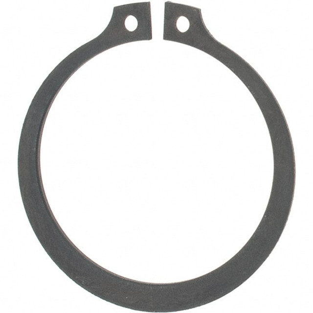 Rotor Clip DSH-45ST PD External Retaining Ring: 42.5 mm Groove Dia, 45 mm Shaft Dia, DIN I7221 _ I7223 Spring Steel, Phosphate Finish