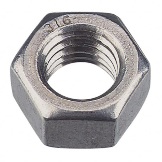 Value Collection 315112PS Hex Nut: M12 x 1.50, Grade 10 & Grade 2H Steel, Zinc-Plated