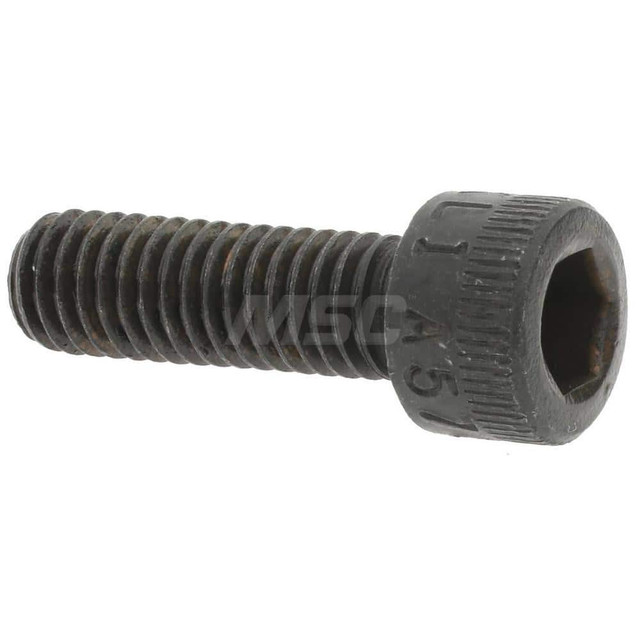 MSC 10F62KCS Socket Cap Screw: #10-32, 5/8" Length Under Head, Socket Cap Head, Hex Socket Drive, Alloy Steel, Black Oxide Finish