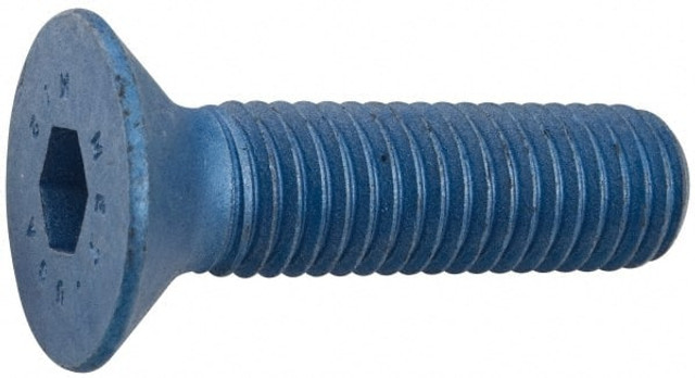 Metric Blue UST187535 M6x1.00 16mm OAL Hex Socket Drive Flat Socket Cap Screw