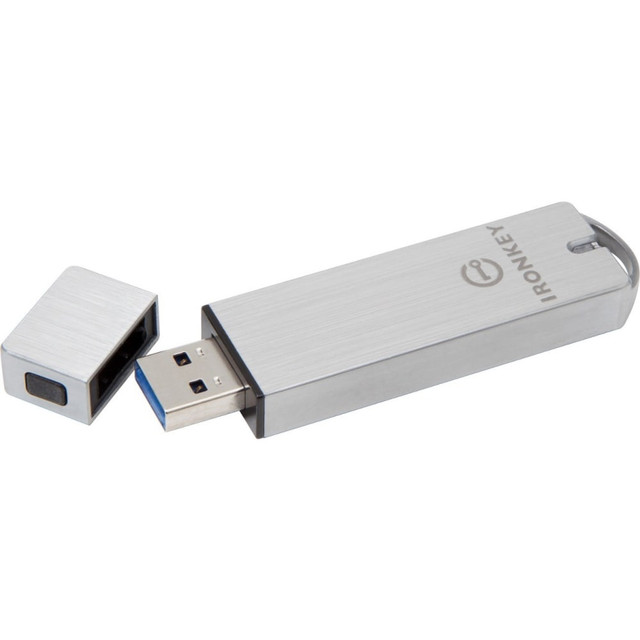 KINGSTON TECHNOLOGY CORPORATION IKS1000E/4GB IronKey Enterprise S1000 Encrypted Flash Drive - 4 GB - USB 3.0 - 256-bit AES - 5 Year Warranty