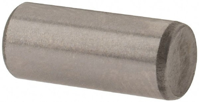 MSC .5R12DPS Precision Dowel Pin: 5 x 12 mm, Alloy Steel, Bright Finish