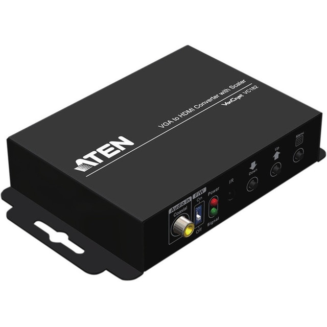 To fulfill your needs, this video conversion function is a perfect choice  The Mountable form factor allocates you simple and easy installation for your signal converter  The signal converter is a great choice for capturing and saving your favorite photos, audio and videos recorded by the capture card