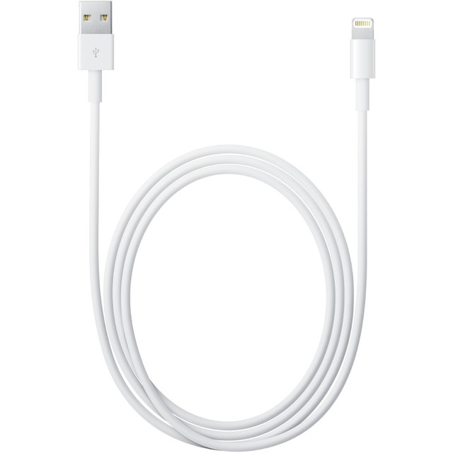 APPLE, INC. MD819AM/A Apple Lightning To USB Cable For iPad/iPhone/iPod, 6.56 ft.