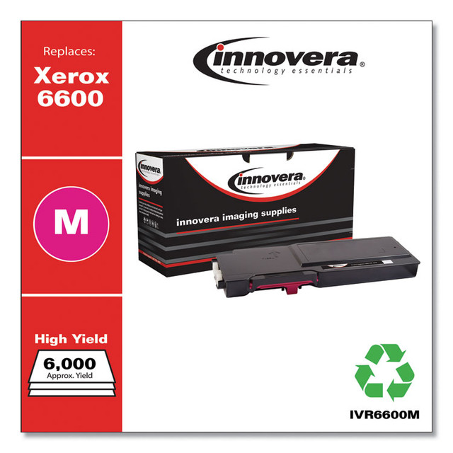 INNOVERA 6600M Remanufactured Magenta High-Yield Toner, Replacement for 106R02226, 6,000 Page-Yield