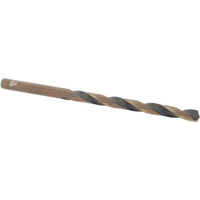 Value Collection 20810 Mechanics Drill Bit: 0.1935" Dia, 135 ° Point, High Speed Steel, Straight-Cylindrical Shank, Split Point