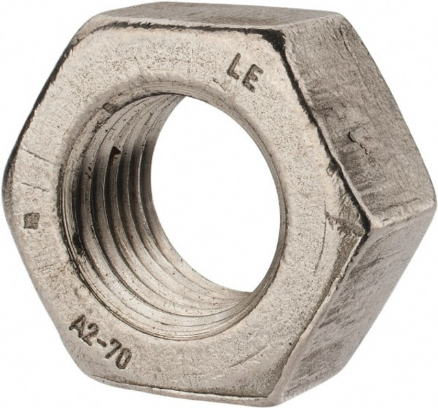 Value Collection HN4X03300 Hex Nut: M33 x 3.50, Grade 18-8 & Austenitic Grade A2 Stainless Steel, Uncoated