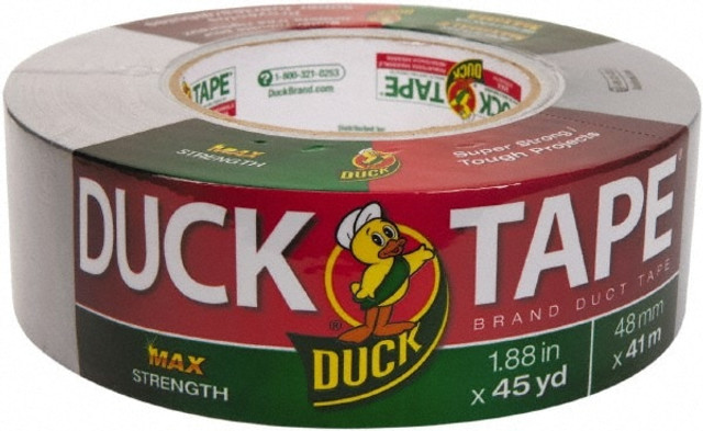 Duck DUC240201 Duct Tape: 1-7/8" Wide, 11.5 mil Thick, Vinyl