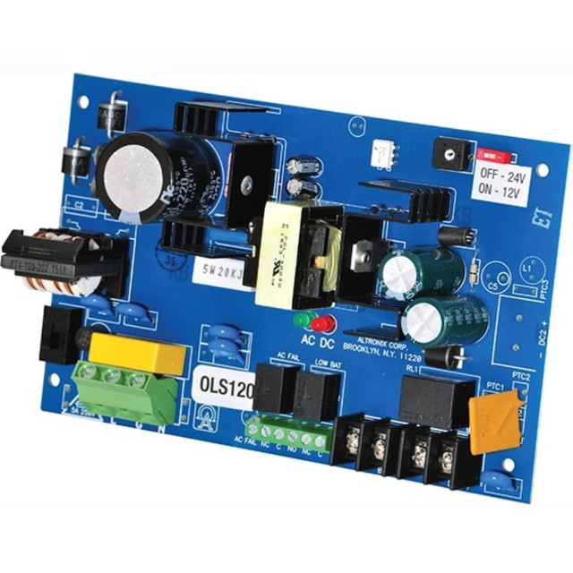 ALTRONIX CORPORATION OLS120 Altronix OLS120 Proprietary Power Supply - 110 V AC, 220 V AC Input - 12 V DC, 24 V DC Output ALTRONIX CORPORATION OLS120 Altronix OLS120 Proprietary Power Supply - 110 V AC, 220 V AC Input - 12 V DC, 24 V DC Output