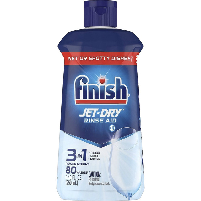 PANASONIC CORP OF NA 75713 Finish Jet-Dry Rinse Aid - 8.45 oz (0.53 lb) - 1 Each - Blue