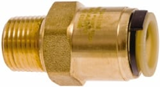 Watts LF4701-1412 Push-To-Connect Tube to Male & Tube to Male NPT Tube Fitting: Male Adapter, 3/4" Thread, 3/4" OD