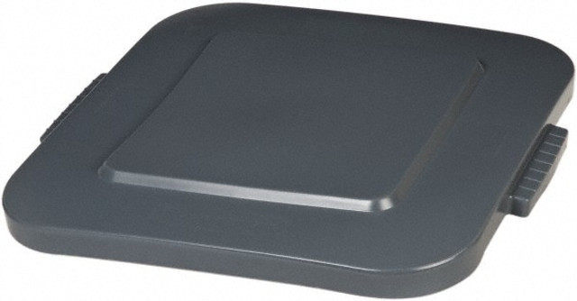 Rubbermaid FG353900GRAY Trash Can & Recycling Container Lid: Square, For 40 gal Trash Can