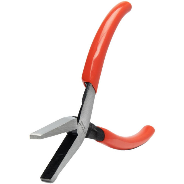 Crescent 5MFLNDG Long Nose Pliers; Pliers Type: Needle Nose ; Jaw Texture: Serrated ; Jaw Length (Decimal Inch): 1.3000 ; Jaw Width (Decimal Inch): 0.09 ; Jaw Bend: 0.00 ; Jaw Type: Crosshatch