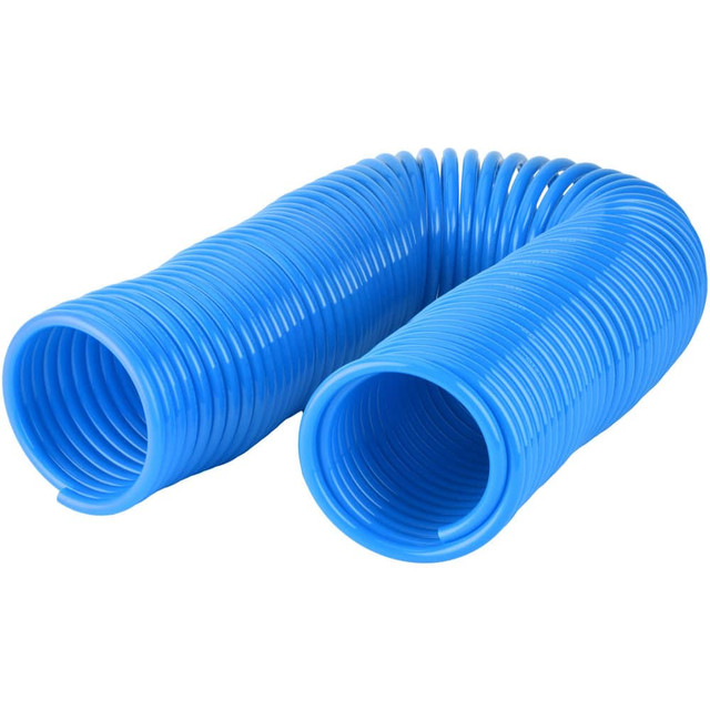 PRO-SOURCE 5530038301PRO Coiled & Self Storing Hose: 3/8" ID, 100' Long