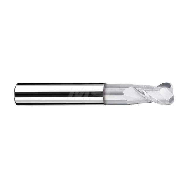 Fraisa 15573260 Corner Radius End Mill: 5 mm Dia, 6 mm LOC, 0.5 mm Radius, 2 Flutes, Solid Carbide