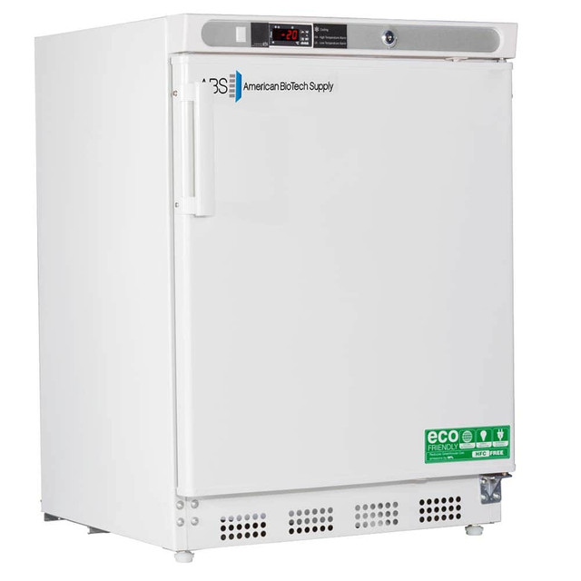 American BioTech Supply ABTHCUCBI0420A Laboratory Refrigerator: 4.2 cu ft Capacity, -15 to -25 ° C, 23-3/4" OAW, 24-1/2" OAD, 33-1/8" OAH