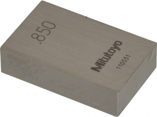 Mitutoyo 611218-541 0.85" Rectangular Steel Gage Block