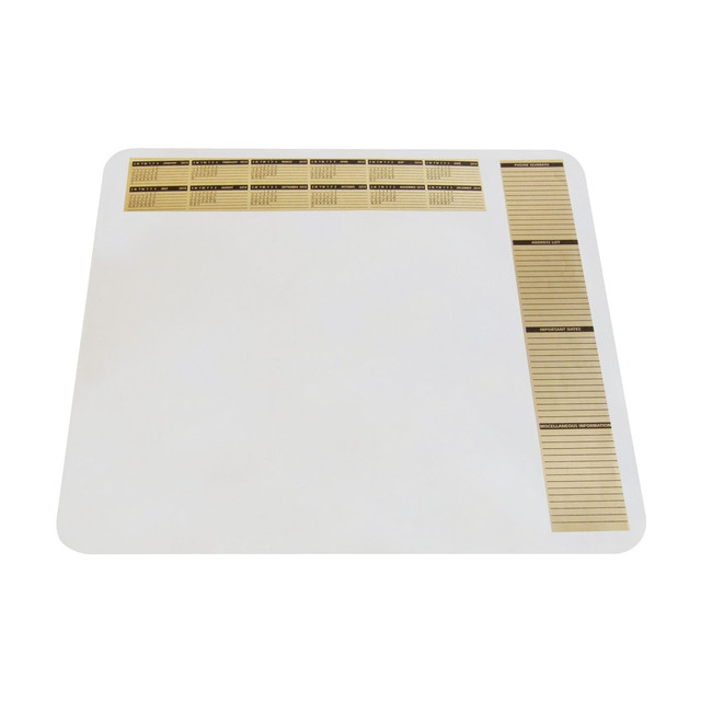 ARTISTIC OFFICE PRODUCTS 60-4-0M Artistic Krystal View Desk Pad, 24in L x 19in W, Clear