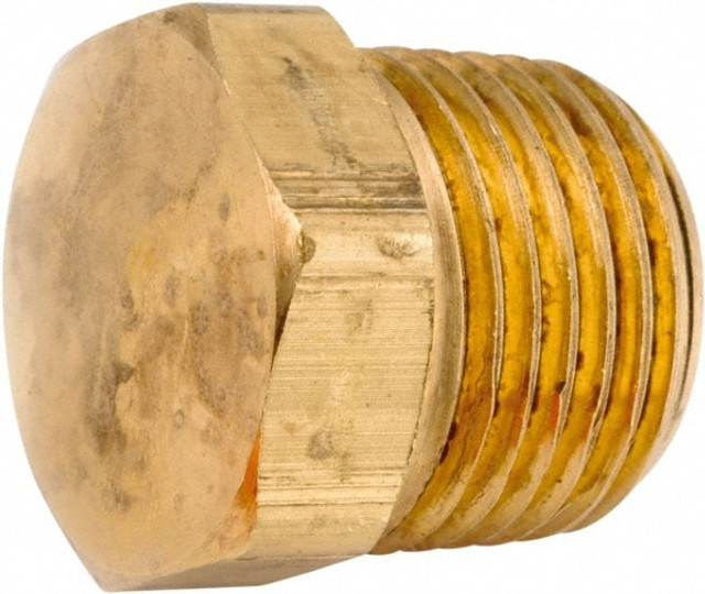 ANDERSON METALS 756121-12 Industrial Pipe Hex Plug: 3/4-14 Male Thread, MNPT