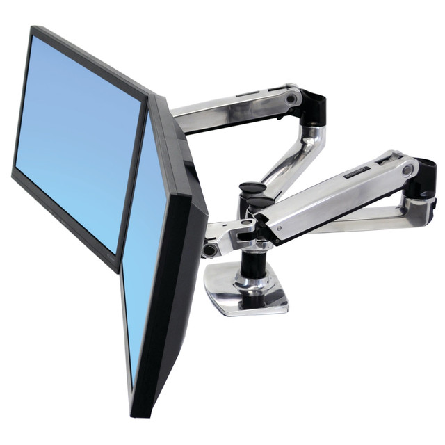 ERGOTRON 45-245-026 LX Mounting Arm For Flat Panel Displays, Silver ERGOTRON 45-245-026 LX Mounting Arm For Flat Panel Displays, Silver