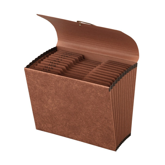 OFFICE DEPOT 211052OD Brand Paper Expanding File With Flap, 12 Pocket, Expansion 2in, 8 1/2in x 11in, Letter, 30 % Recycled, Brown, Pack of 1 OFFICE DEPOT 211052OD Brand Paper Expanding File With Flap, 12 Pocket, Expansion 2in, 8 1/2in x 11in, Letter, 30 % Recycled, Brown, Pack of 1
