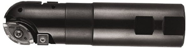 Dijet SWB-2075-6 Indexable Ball Nose End Mill: 3/4" Cut Dia, 6.03" OAL