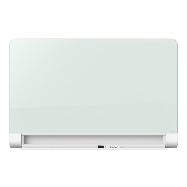 ACCO BRANDS USA, LLC Quartet G5028HT  Horizon Glass Magnetic Unframed Dry-Erase Whiteboard, 28in x 50in, White