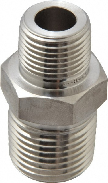 Ham-Let 3001264 Pipe Hex Plug: 1/2 x 3/8" Fitting, 316 Stainless Steel