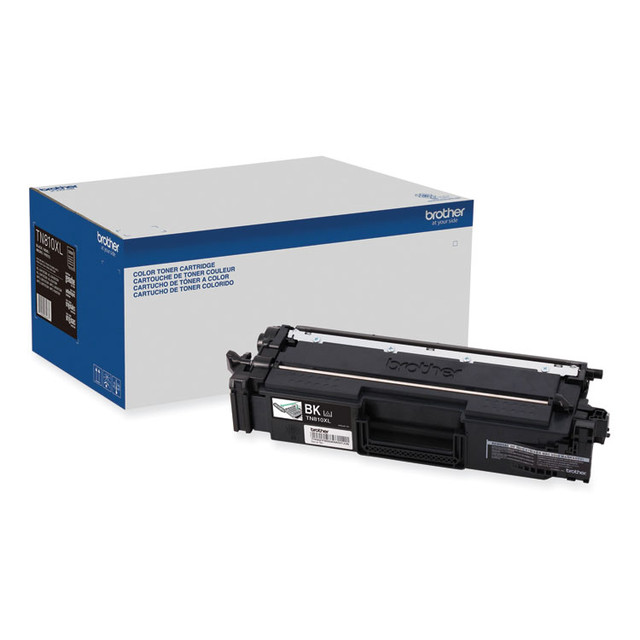 BROTHER INTL. CORP. TN810XLBK TN810XLBK High-Yield Toner, 12,000 Page-Yield, Black