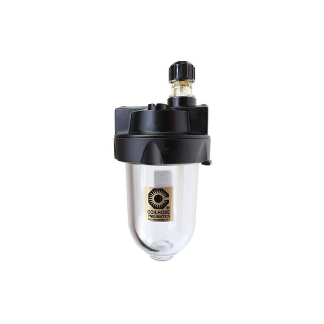 Coilhose Pneumatics 8846 Heavy-Duty Compressed Air Lubricator: 3/4" Port, NPT Ends, 110 CFM