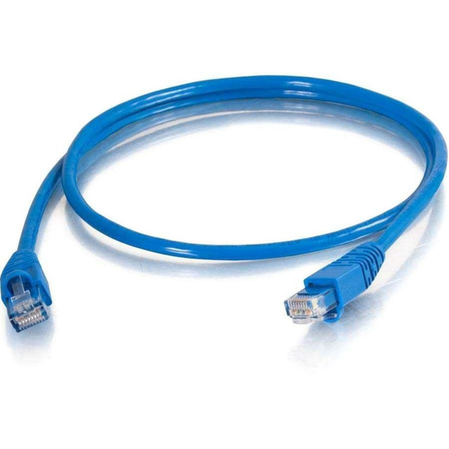 LASTAR INC. C2G 10289  Cat5e Snagless Unshielded (UTP) Network Patch Cable (TAA Compliant) - Patch cable - TAA Compliant - RJ-45 (M) to RJ-45 (M) - 100 ft - UTP - CAT 5e - snagless, stranded - blue