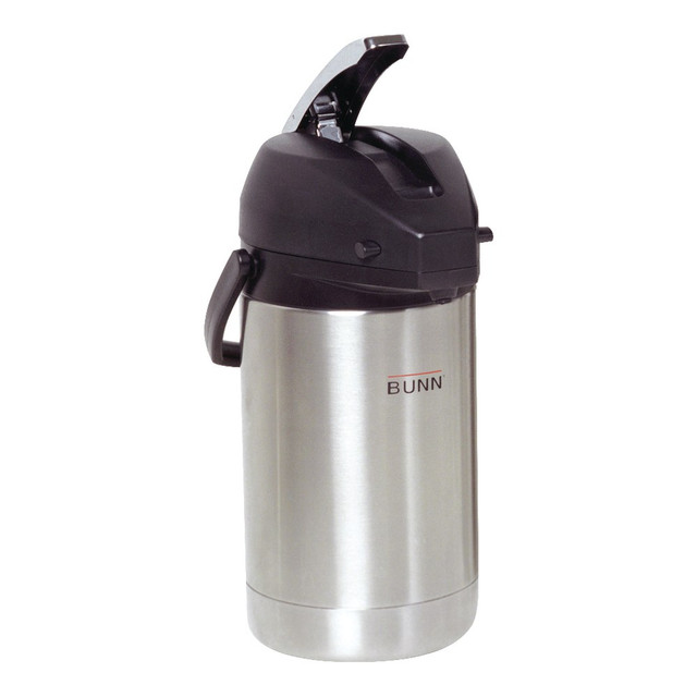BUNN-O-MATIC CORPORATION 32125.0000 Bunn Stainless Steel Lever-Action Airpot, 2.5-Liter Capacity BUNN-O-MATIC CORPORATION 32125.0000 Bunn Stainless Steel Lever-Action Airpot, 2.5-Liter Capacity