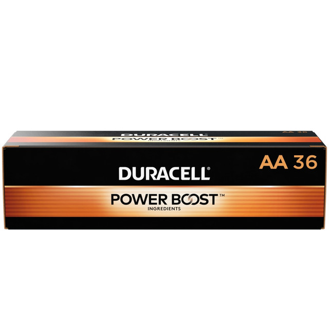 THE DURACELL COMPANY Duracell MN15P36  Coppertop AA Alkaline Batteries, Box Of 36