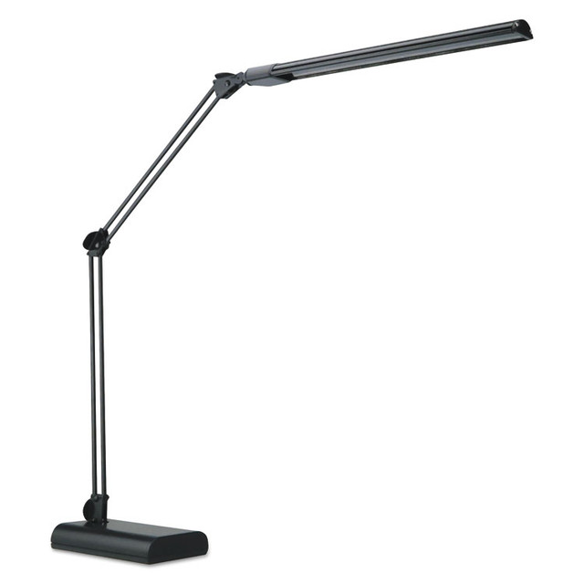 ALERA LED908B Adjustable LED Desk Lamp, 3.25w x 6d x 21.5h, Black
