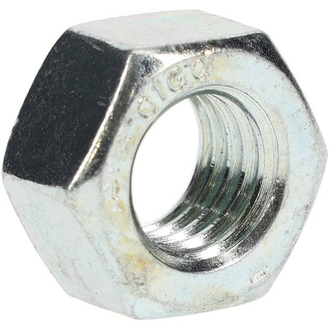 Value Collection MP31206 Hex Nut: 9/16-12, Grade 5 Steel, Zinc-Plated