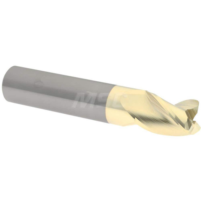 Accupro 35075016060C5 Corner Radius End Mill: 3/4" Dia, 1" LOC, 0.06" Radius, 3 Flutes, Solid Carbide