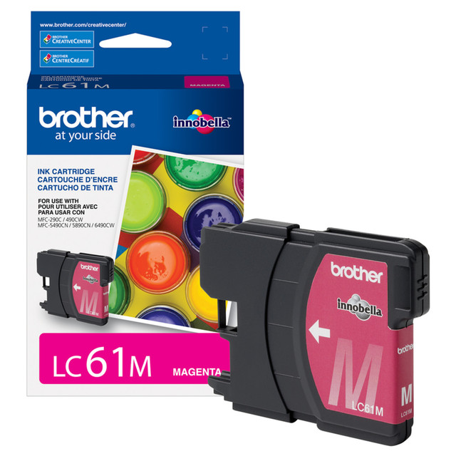 BROTHER INTL CORP Brother BRTLC61MS  LC61 Magenta Ink Cartridge, LC61M