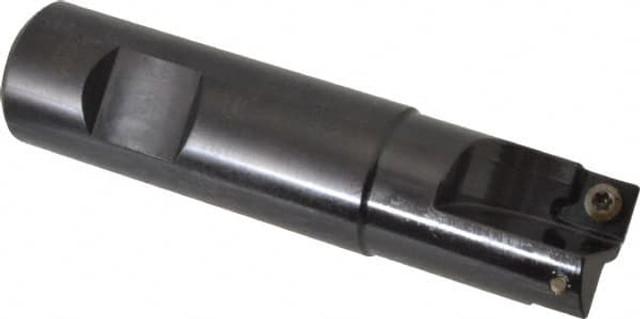 Kennametal 1023642 3/4" Cut Diam, 7.11mm Max Depth, 3/4" Shank Diam, Weldon Shank, 3-1/4" OAL Indexable Square-Shoulder End Mill