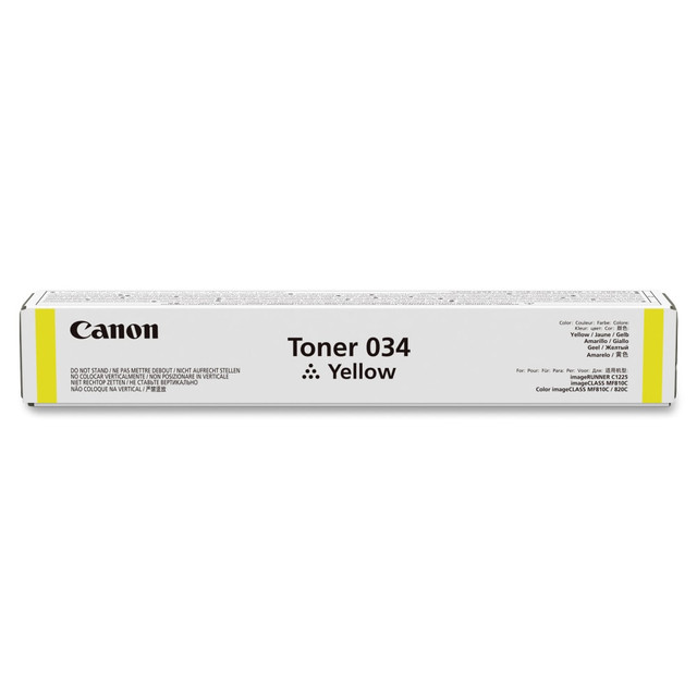 CANON USA, INC. Canon CRTDG034Y  34 pQ Yellow Toner Cartridge, 9451B001