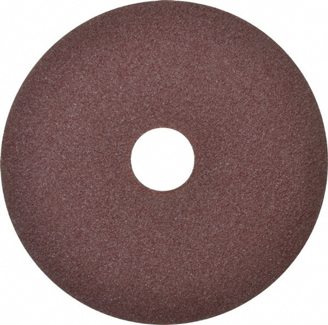 CGW Abrasives 48016 Fiber Disc: 4-1/2" Disc Dia, 7/8" Hole, 80 Grit, Aluminum Oxide