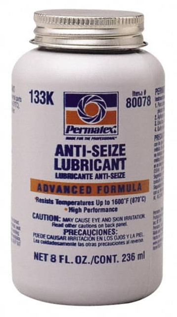 Permatex. 80078 8 oz Bottle High Temperature Anti-Seize Lubricant