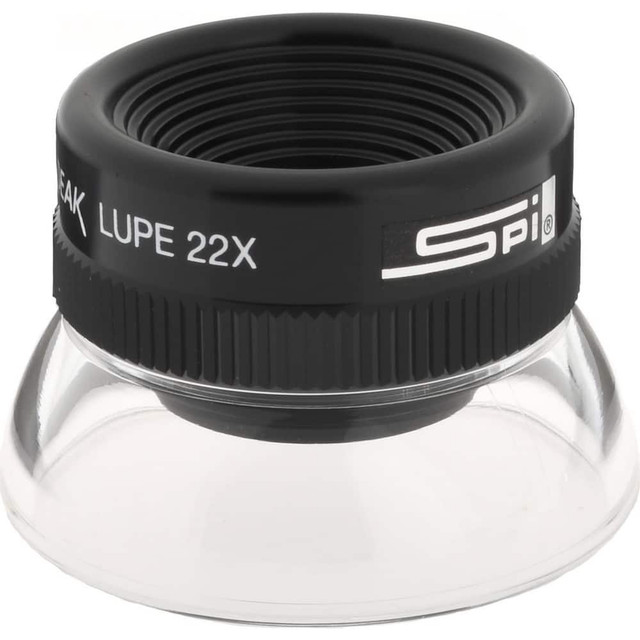 SPI 40-152-1 22x Magnification, Singlet Lens Plastic Loupe