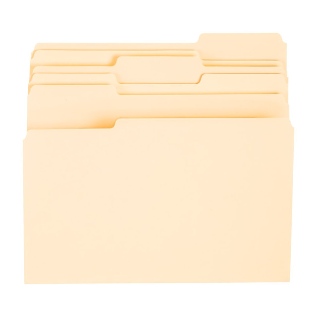 OFFICE DEPOT 375790OD  Brand File Folders, 1/3 Tab Cut, Letter Size, Manila, Pack of 24 Folders