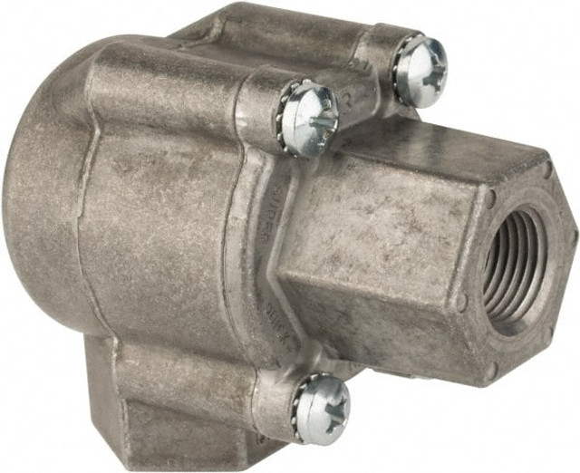 ARO/Ingersoll-Rand EV250 Quick-Exhaust Valves; Inlet Port Size: 1/4 ; Inlet Port Size: 1/4 in ; Exhaust Port Size: 3/8 ; Exhaust Port Size: 3/8 in ; Body Material: Aluminum