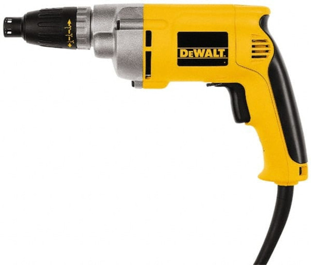 DeWALT DW269 Pistol Grip Handle, 1,000 RPM, 344 In/Lb Torque, Electric Screwdriver