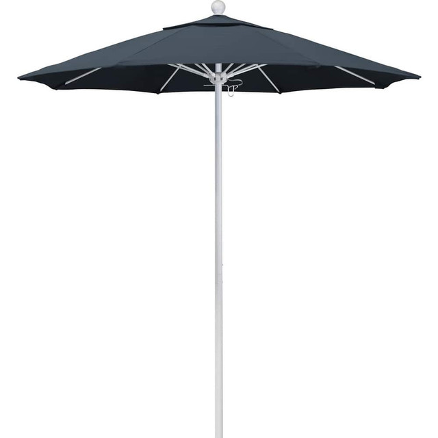 California Umbrella 194061620724 Patio Umbrellas; Fabric Color: Sapphire Blue ; Base Included: No ; Fade Resistant: Yes ; Diameter (Feet): 7.5 ; Canopy Fabric: Pacifica