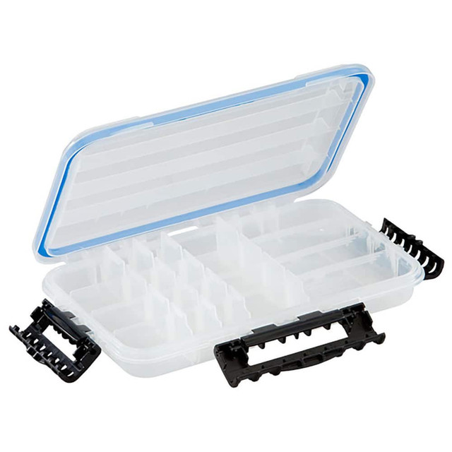 Plano Molding 364010 Small Parts Boxes & Organizers; Product Type: Compartment Box ; Lock Type: Positive Snap ; Width (Inch): 7 ; Depth (Inch): 1-3/4 ; Number of Dividers: 15 ; Removable Dividers: Yes